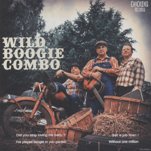 Did You Stop Loving Me Baby?- I've Played Boogie In Your Garden - Get A Job Man! - Without One Million (7inch, 45rpm, EP, PS)