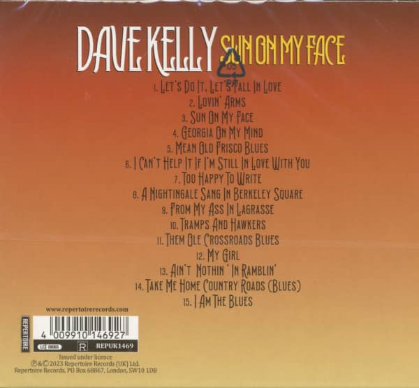 Sun On My Face (CD)