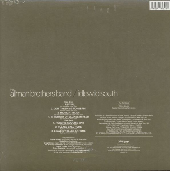 Idlewild South (LP, 180g Vinyl)