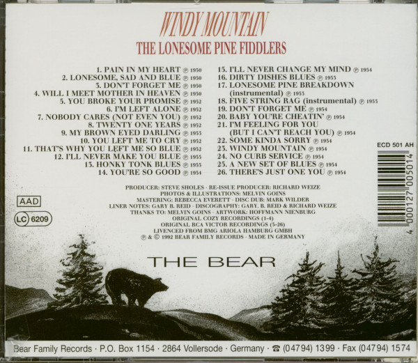 Windy Mountain (CD)