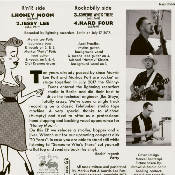 Jessy Lee (7inch, EP, PS)