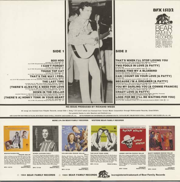 Marvin Rainwater Sings With A Heart, With A Beat (LP)