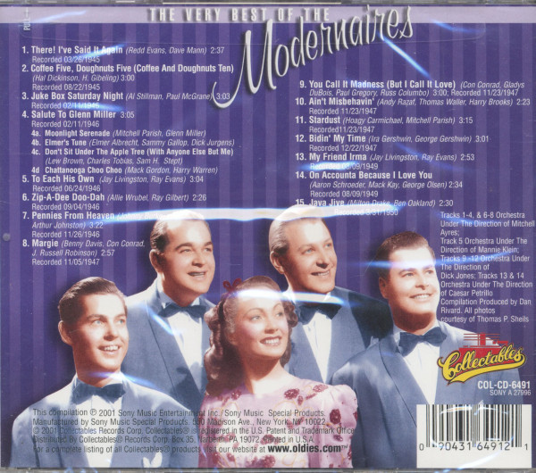 The Very Best Of The Modernaires (CD)