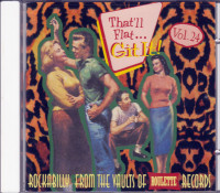 Aperçu: Vol.24 - Rockabilly From The Vaults Of Roulette Records (CD) Aperçu: Vol.24 - Rockabilly From The Vaults Of Roulette Records (CD)