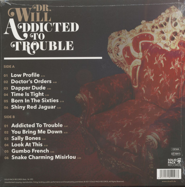Addicted To Trouble (LP)