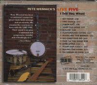 Aperçu: Pete Wernick's Live Five – I Tell You What! (CD) Aperçu: Pete Wernick's Live Five – I Tell You What! (CD)