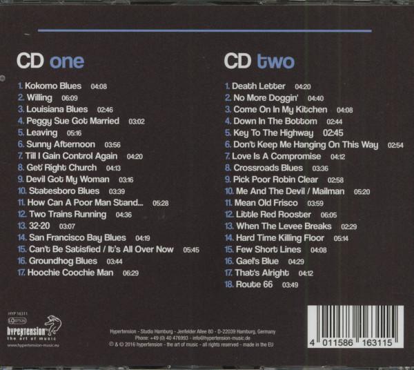 Solo Performances - Live In Germany 1986 to 1989 (2-CD)