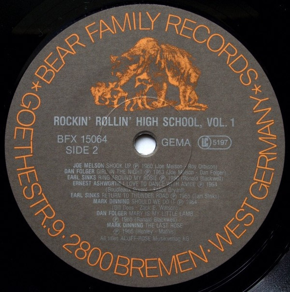 Rockin' Rollin' Highschool - Vol.1 (LP)