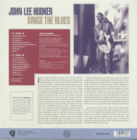 Aperçu: John Lee Hooker Sings the Blues (LP, 180g colored Vinyl) Aperçu: John Lee Hooker Sings the Blues (LP, 180g colored Vinyl)