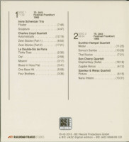 Aperçu: More Modern At The German Jazz Festival 1966 (2-CD) Aperçu: More Modern At The German Jazz Festival 1966 (2-CD)