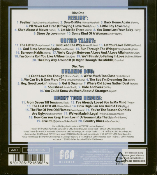 Four Albums On Two Discs (2-CD)