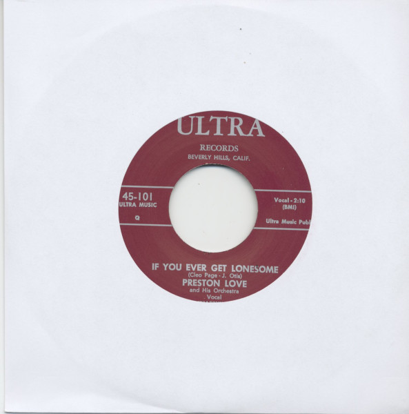 Groove Juice - If You Ever Get Lonesome (7inch, 45rpm)
