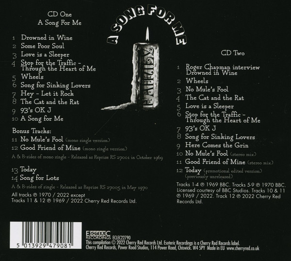 A Song For Me (2-CD)