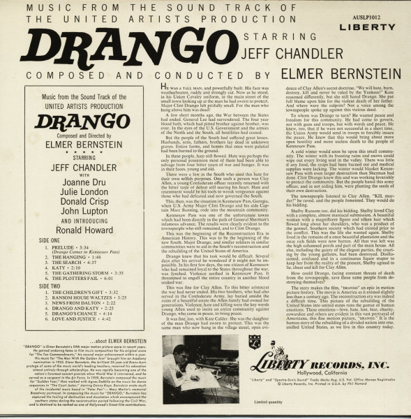 Drango - Original Soundtrack (LP)