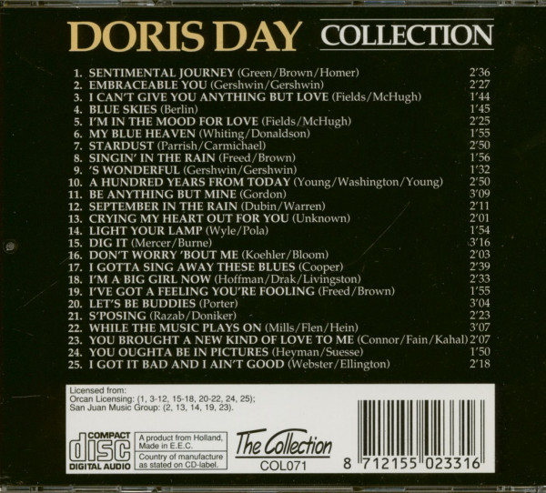 Collection - 25 Songs (CD)