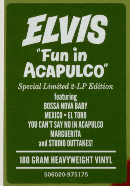 Fun In Acapulco (2-LP, Limited Edition)