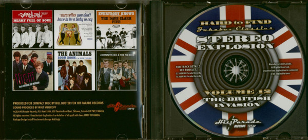 Stereo Explosion Vol.12 - The British Invasion (CD)