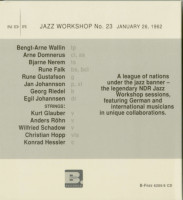 Aperçu: NDR Jazz Workshop No.23 (2-CD) Aperçu: NDR Jazz Workshop No.23 (2-CD)
