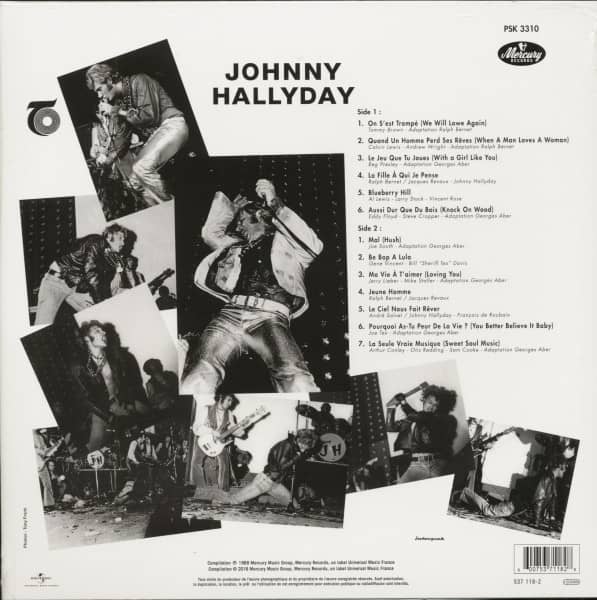 Johnny Hallyday (LP & Download, 180g Vinyl, Ltd.)