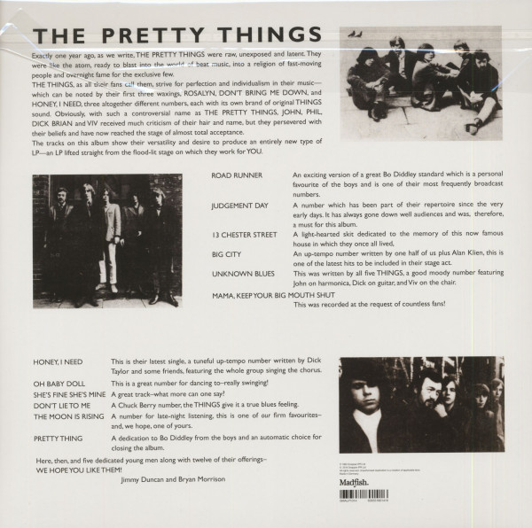 The Pretty Things (LP, 180g Vinyl, Ltd.)