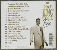 Aperçu: The Nat 'King' Cole Trio (CD) Aperçu: The Nat 'King' Cole Trio (CD)