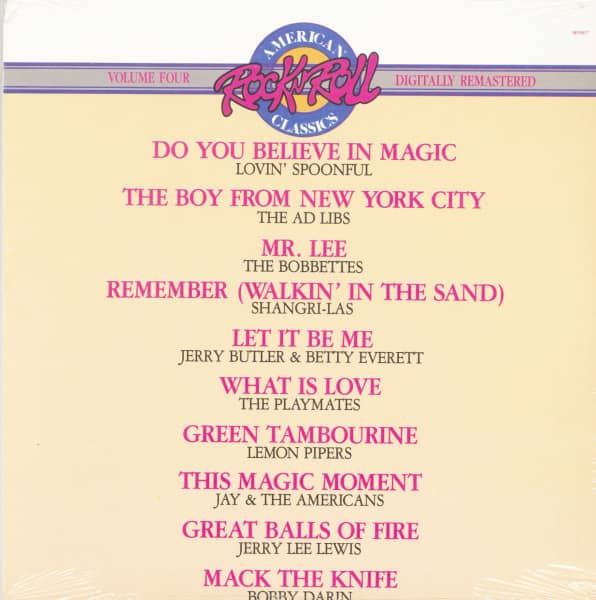 American Rock'N'Roll Classics Vol.4 (LP) American Rock'N'Roll Classics Vol.4 (LP)