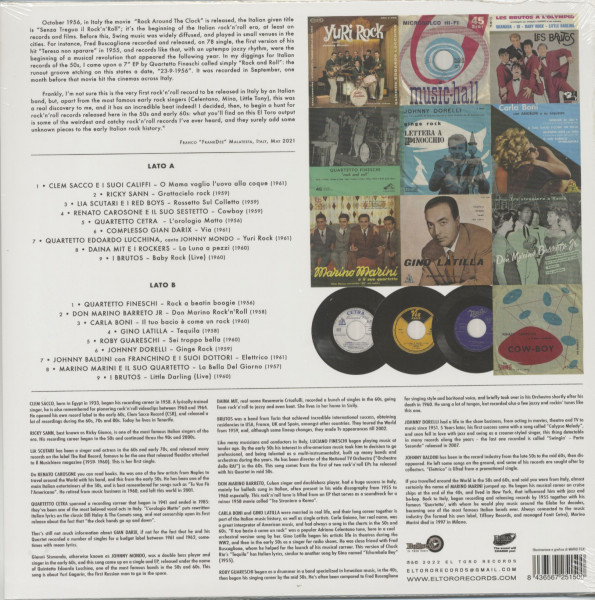 Rock and Roll Senza Tregua in Italia (LP)