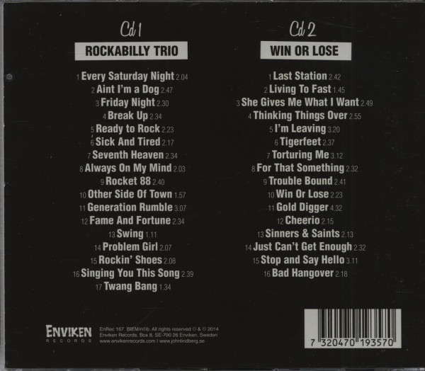 Rockabilly Trio - Win Or Lose (2-CD)