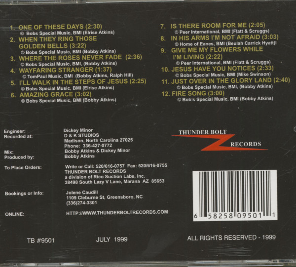 In His Arms I'm Not Afraid (CD)