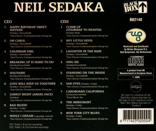 Oh Carol (2-CD)