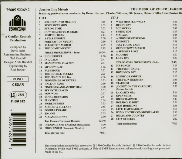 Journey Into Melody (2-CD)