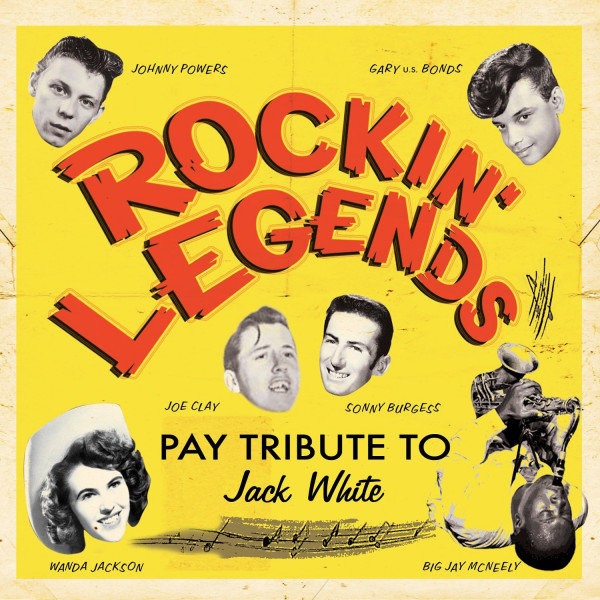 Rockin Legends Pay Tribute to Jack White (180g Vinyl LP) Rockin Legends Pay Tribute to Jack White (180g Vinyl LP)