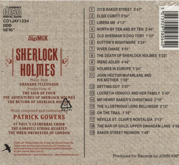 Sherlock Holmes - Music From Granada TV Productions (CD)