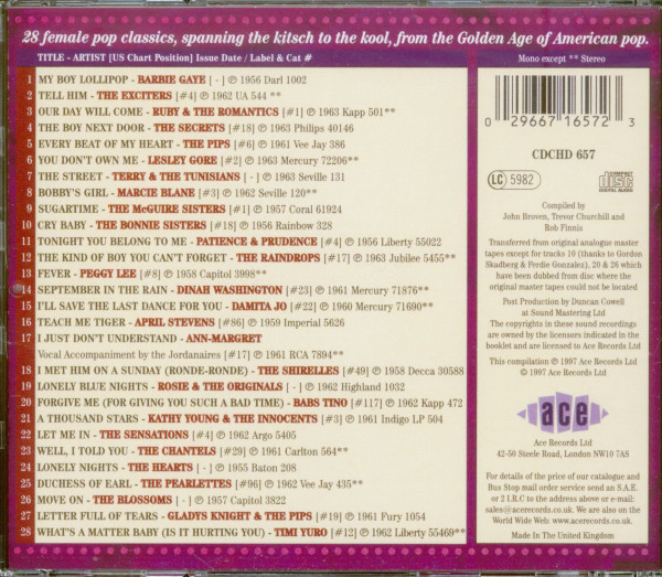 Early Girls Vol.2 (CD)