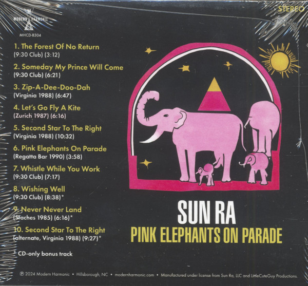 Pink Elephants On Parade (CD)