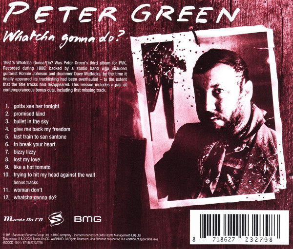 Whatcha Gonna Do? (CD)
