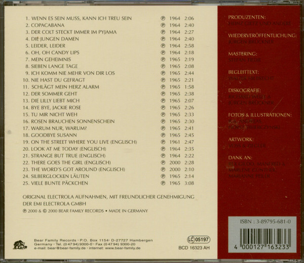 Wenn es sein muss kann ich treu sein (CD)