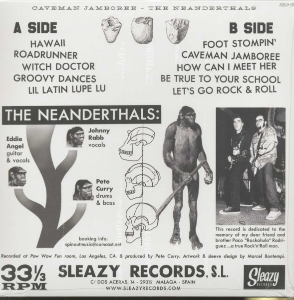 Caveman Jamboree (LP, 10inch)