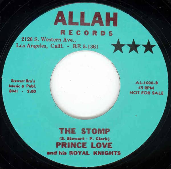 The Stomp b-w Don't Want No War 7inch, 45rpm