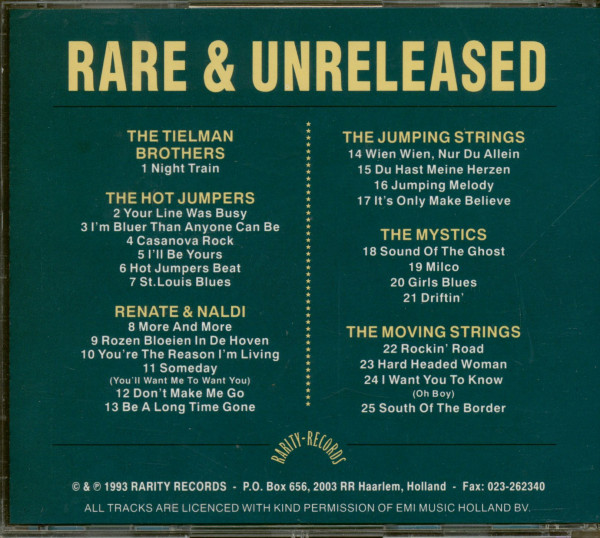 Rare & Unreleased - Collector Items Vol.3 (CD)