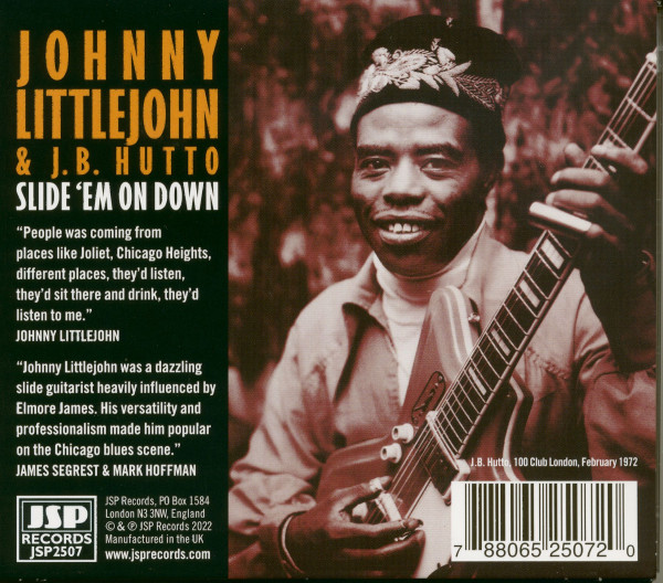 Slide 'em On Down: Chicago Slide Guitar 1966-1992 (2-CD)