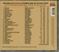 Aperçu: Amazing 50s Stereo Jukebox - 30 Gold Hits! (CD) Aperçu: Amazing 50s Stereo Jukebox - 30 Gold Hits! (CD)