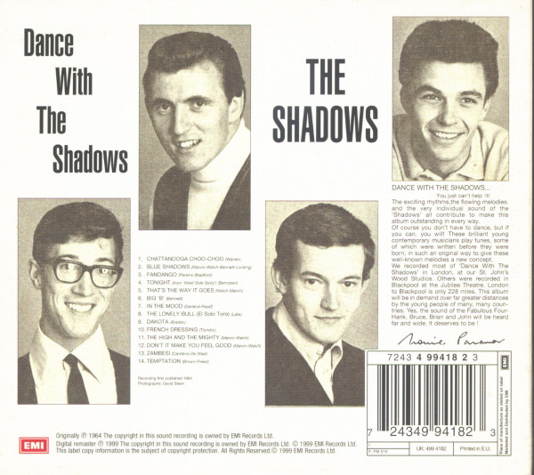 Dance With The Shadows - Mono & Stereo (CD)