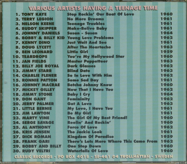 Teenage Time Vol.2 (CD)