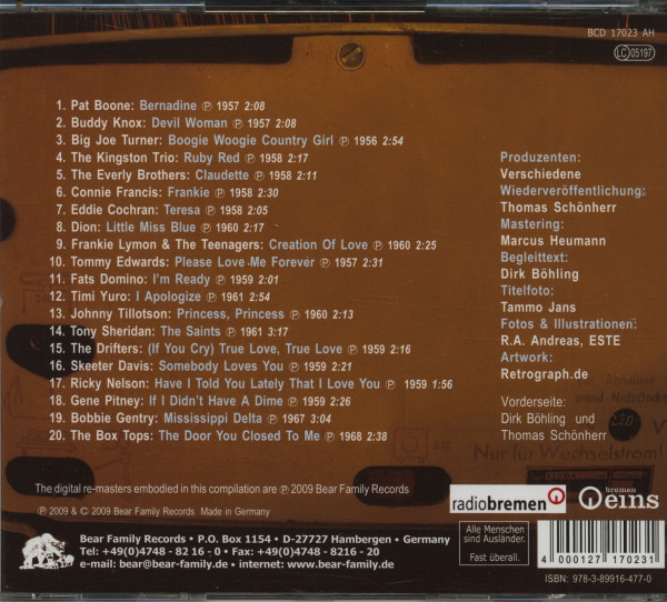 Die 'B' Seiten - Radio Bremen 1 (CD)