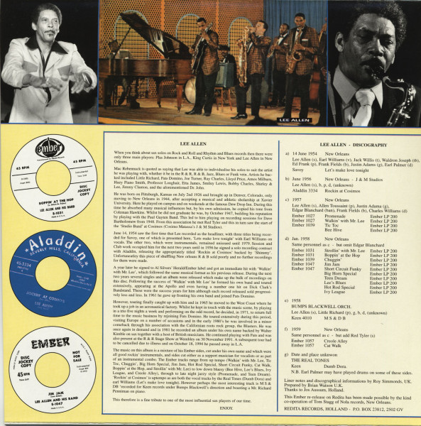 Walkin' With Mr Lee (LP)