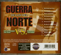 Aperçu: Guerra De Los Del Norte (CD) Aperçu: Guerra De Los Del Norte (CD)