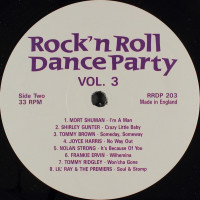 Aperçu: Rock'n'Roll Dance Party Vol.3 (LP) Aperçu: Rock'n'Roll Dance Party Vol.3 (LP)