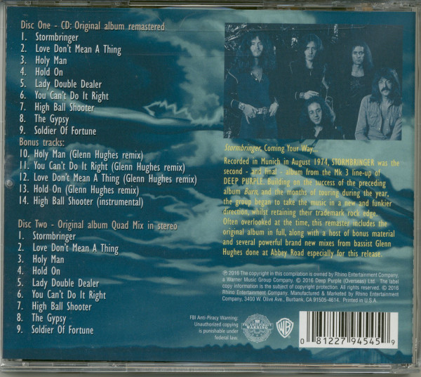 Stormbringer (2-CD)