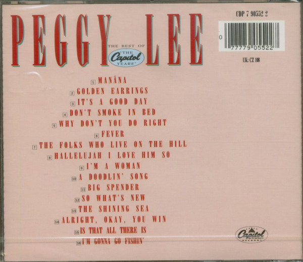 The Best Of Peggy Lee (CD)